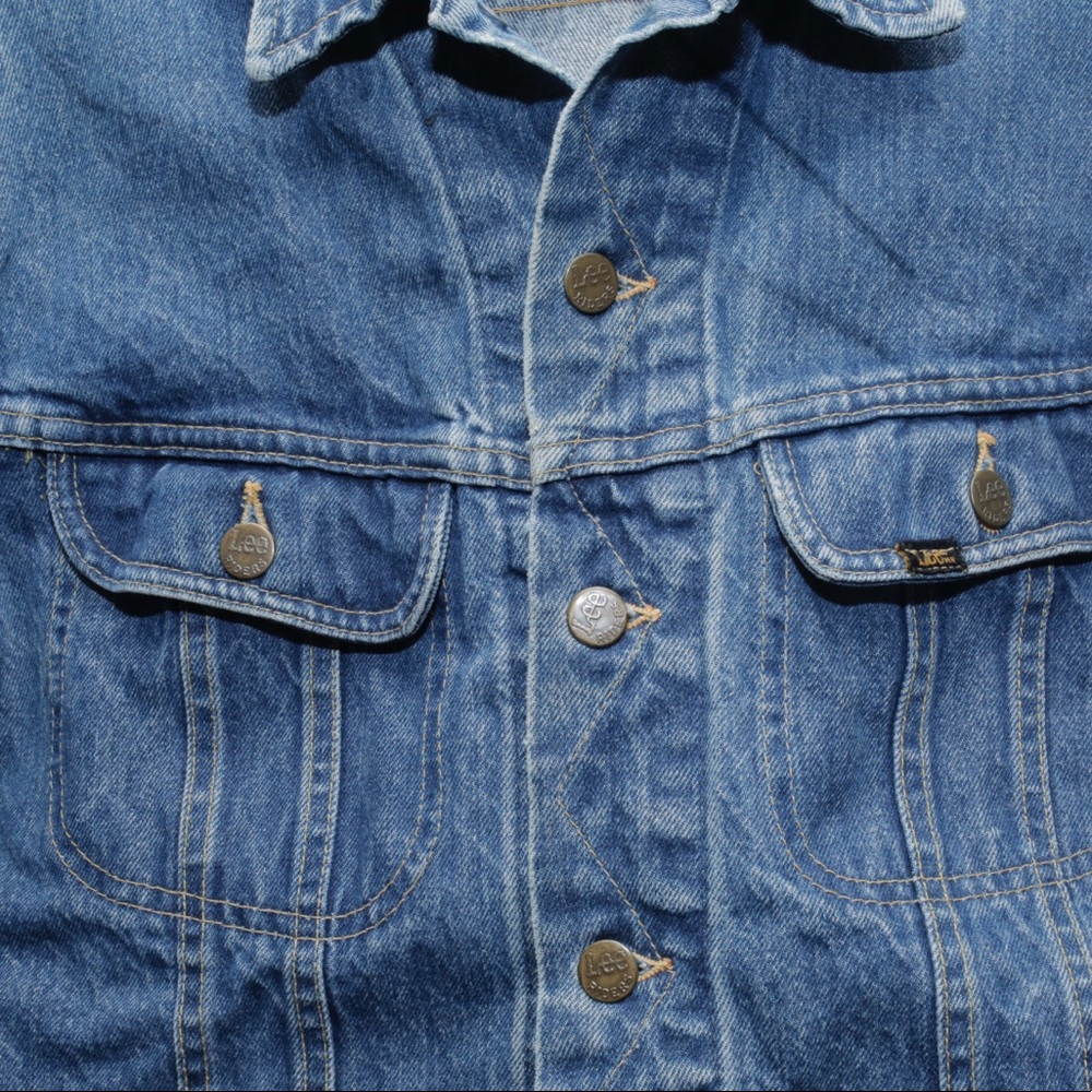 VTG Lee Denim Jacket - Picture 2 of 5